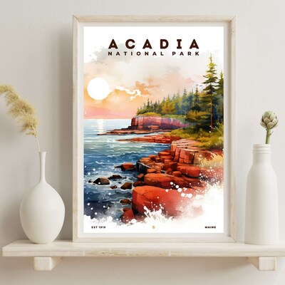 Acadia National Park Poster, Travel Art, Office Poster, Home Decor | S8 - image6